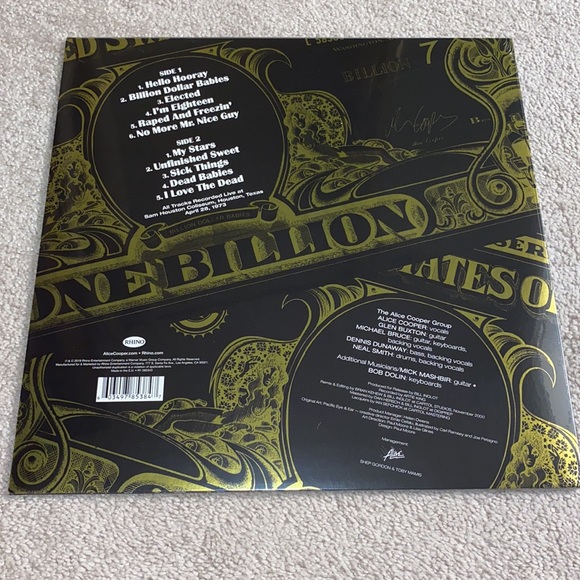 Alice Cooper Record - Picture 2 of 5